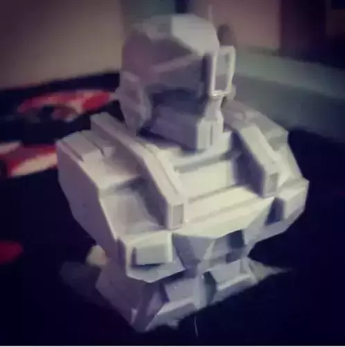 Gundam GM Sniper II Bust 3D print model