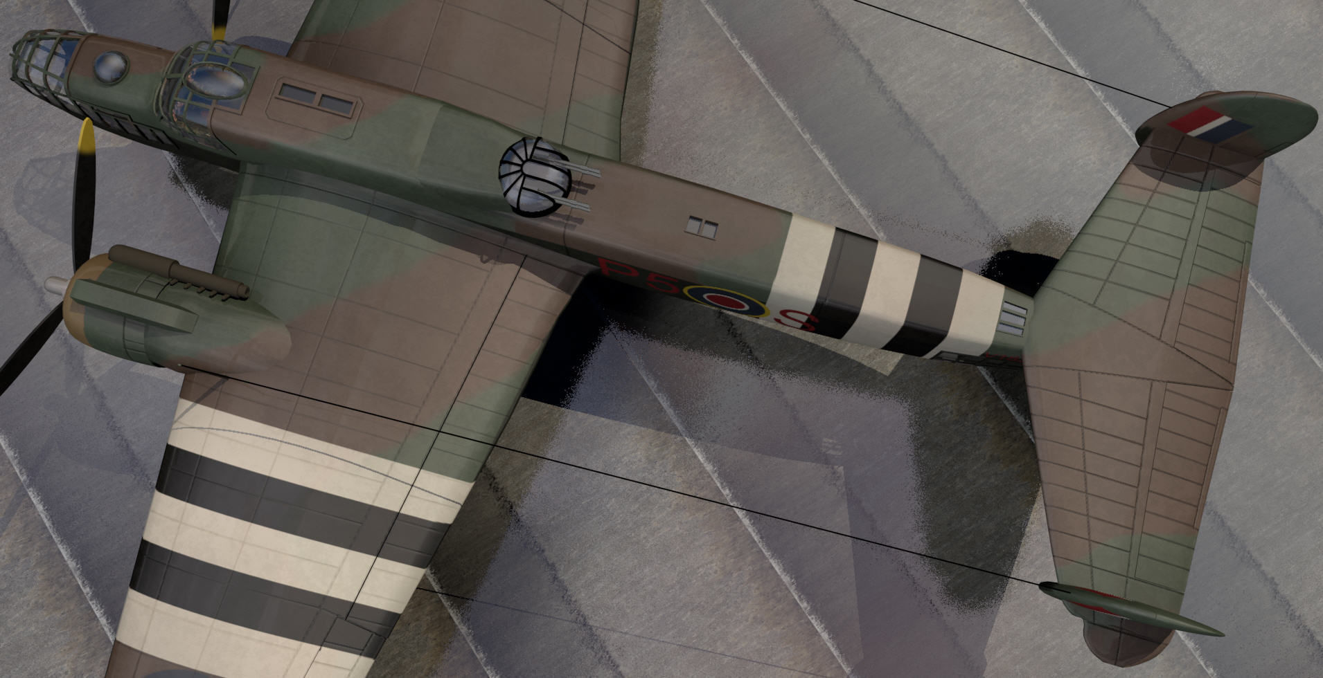 Armstrong Whitworth Albemarle ST Mk-5 3D model_6