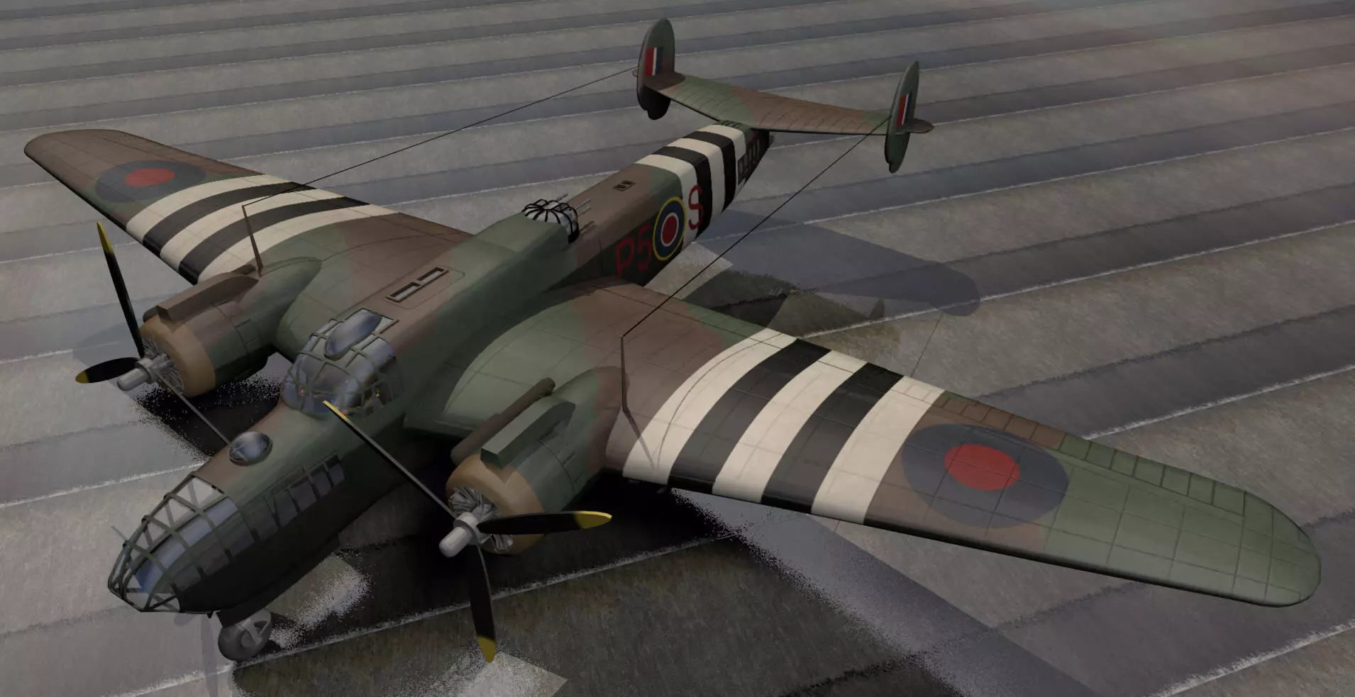 Armstrong Whitworth Albemarle ST Mk-5 3D model_0