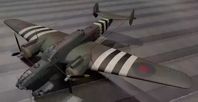 Armstrong Whitworth Albemarle ST Mk-5 3D model
