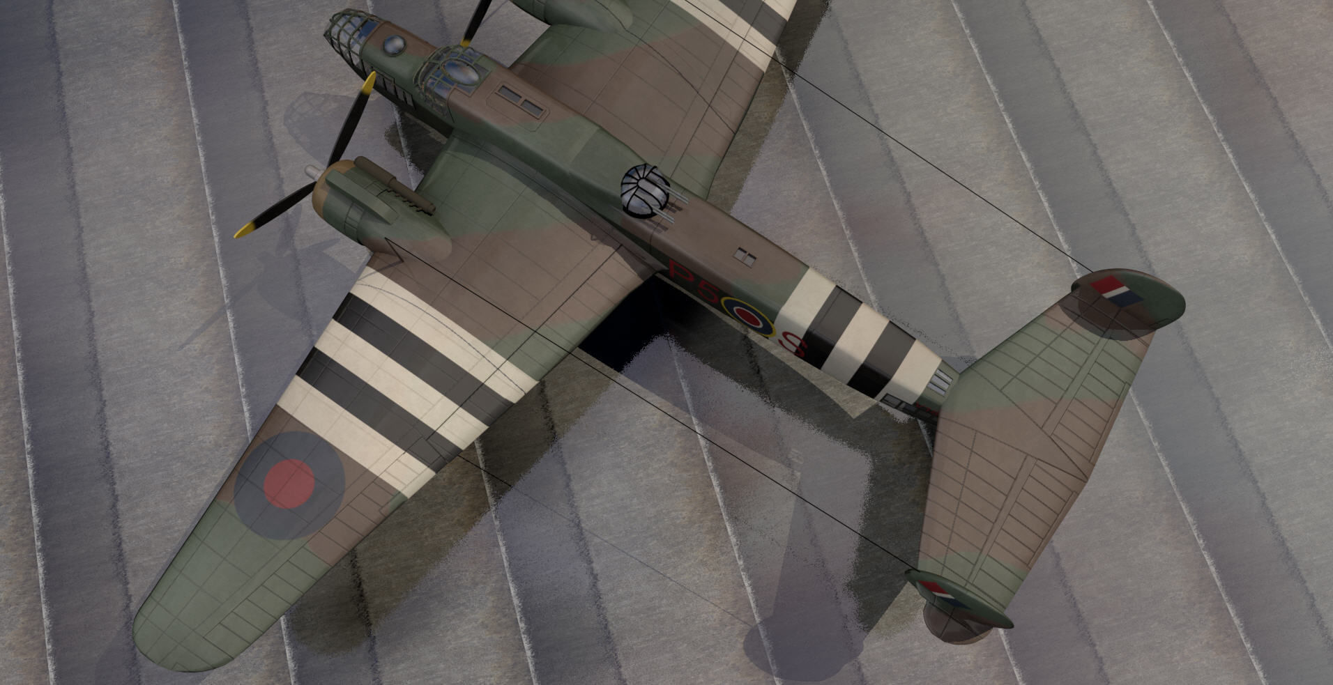 Armstrong Whitworth Albemarle ST Mk-5 3D model_3