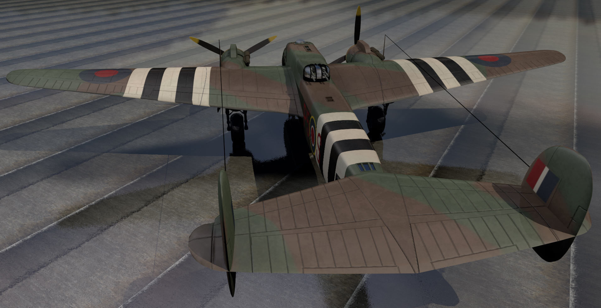 Armstrong Whitworth Albemarle ST Mk-5 3D model_12