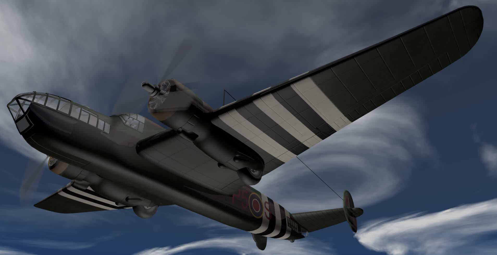 Armstrong Whitworth Albemarle ST Mk-5 3D model_4
