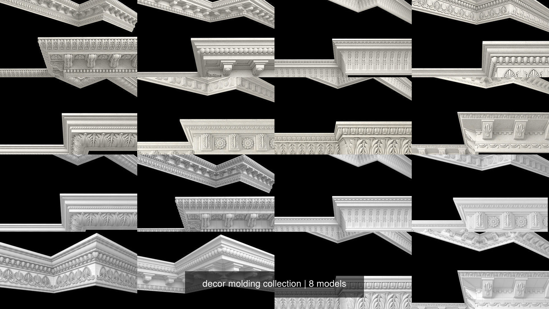 decor molding collection