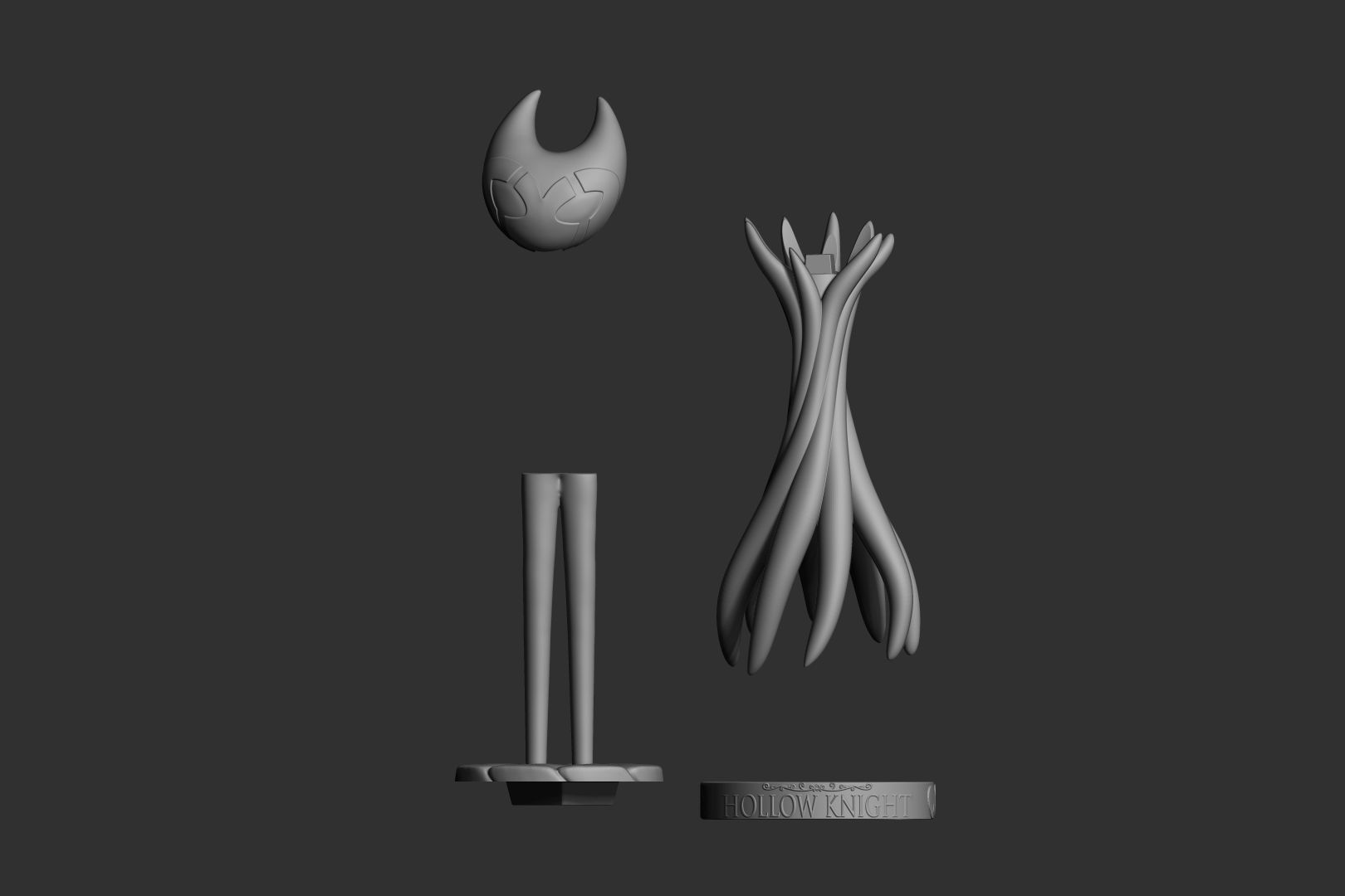 Hollow Kight - Grimm 3D print model_4