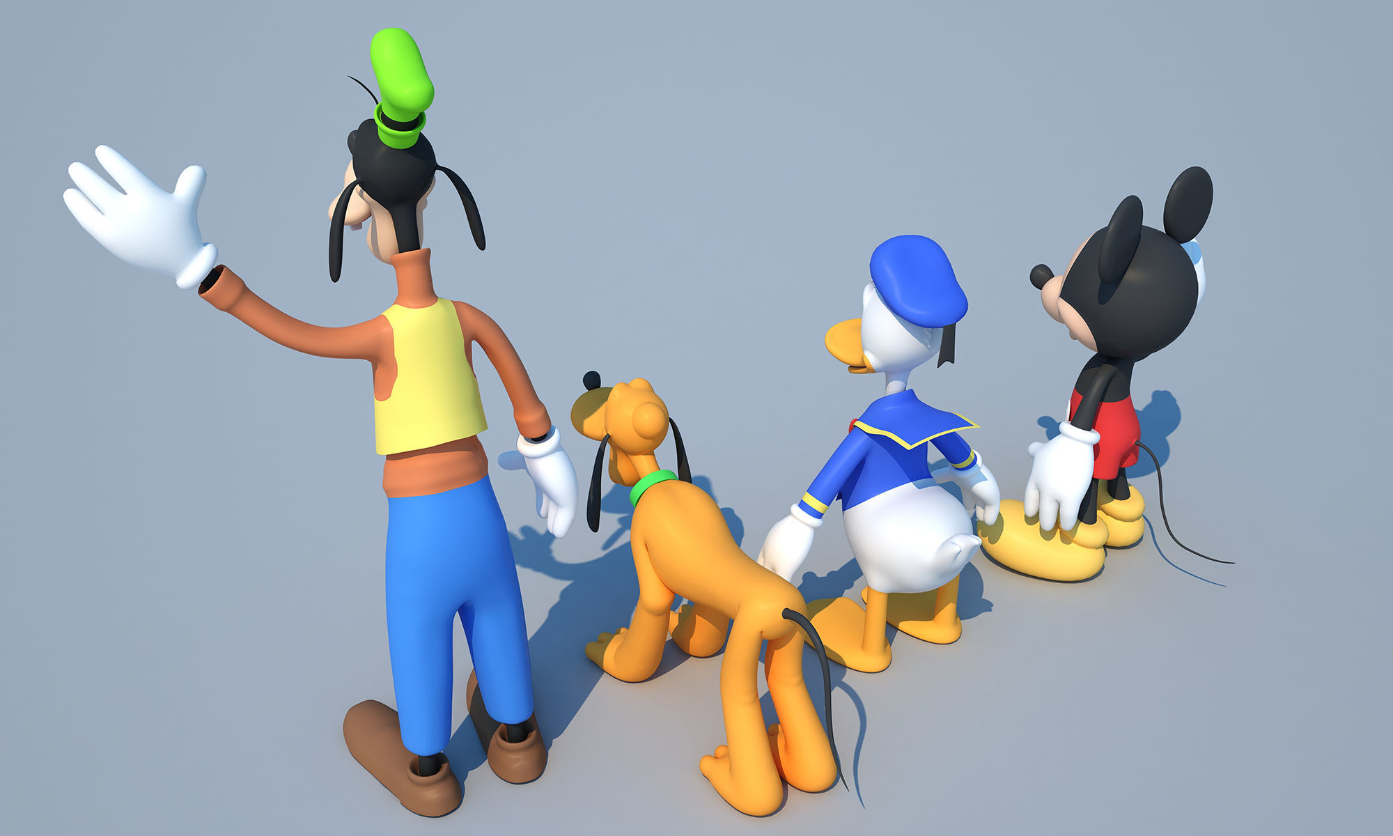 Mickey Mouse Friends  3D model_19