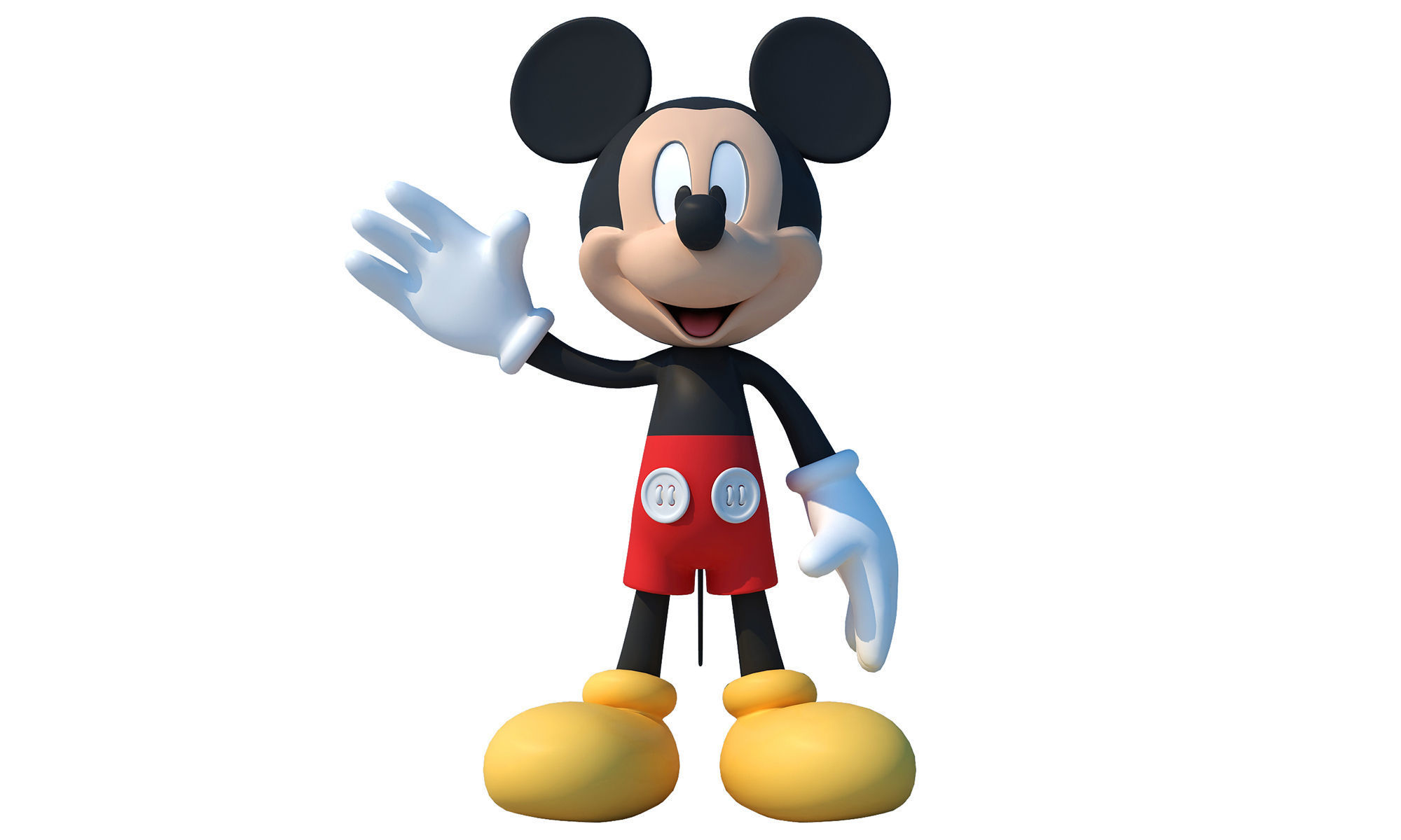 Mickey Mouse Friends  3D model_5