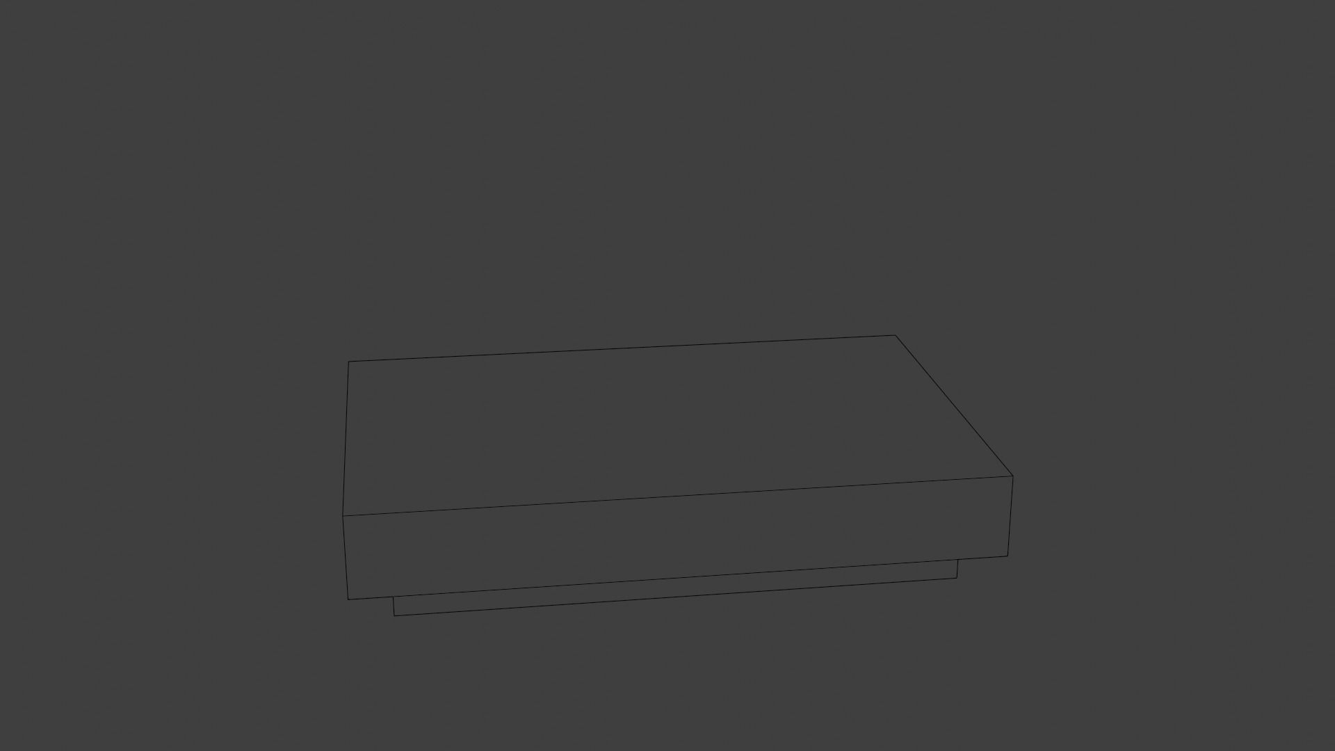 Table living room with sofa and coffee Low-poly 3D model_4