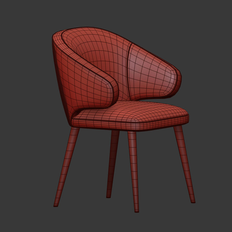 Deephouse Bilbao Chair 3D model_4