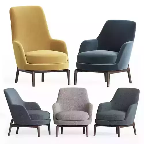 Leda Armchair Flexform Set