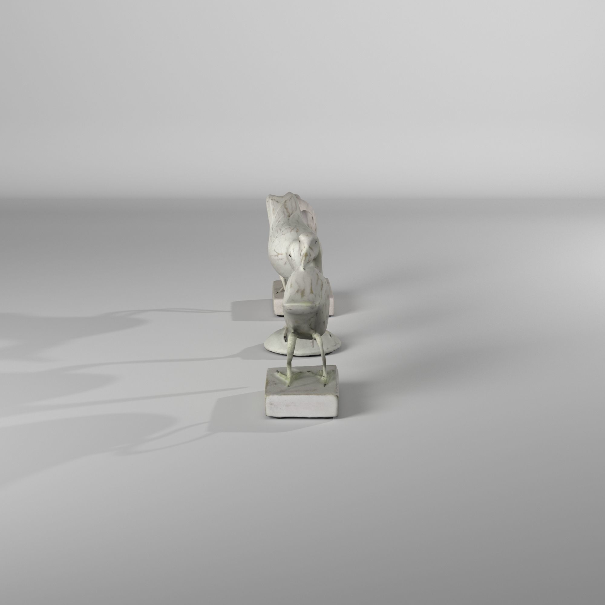 Asbury Seabird Flock Decor 3 Piece Fingurine Set 3D model_4