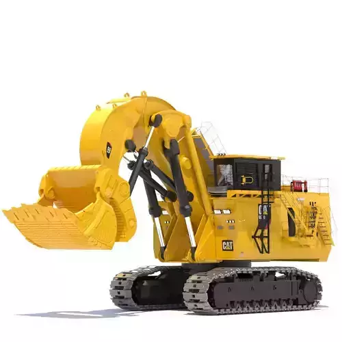 Mining Excavator Cat 6090 FS 3D model