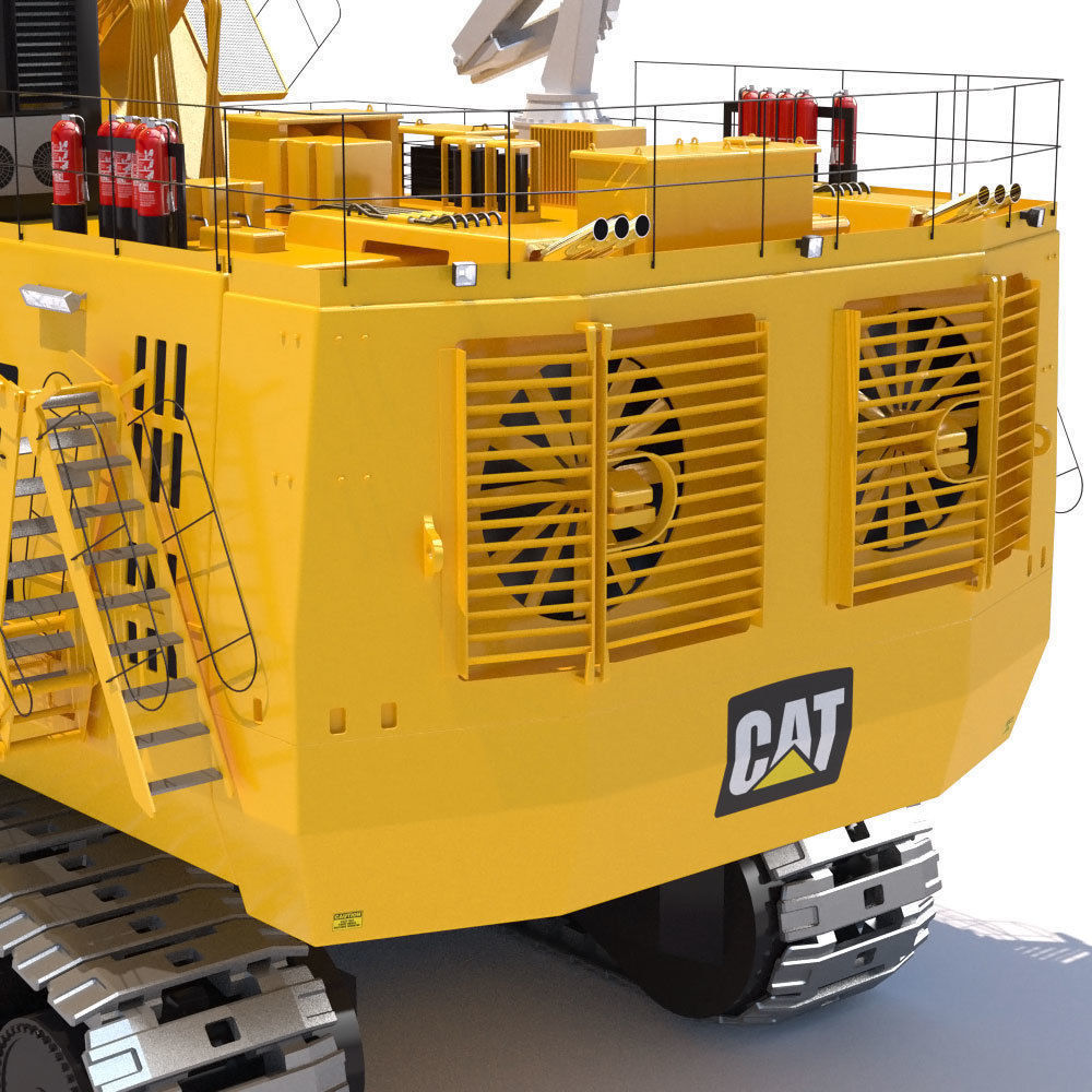 Mining Excavator Cat 6090 FS 3D model_11