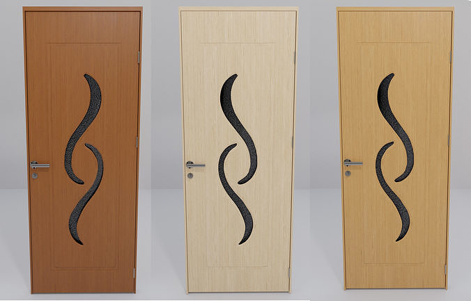 Room Door 3D model