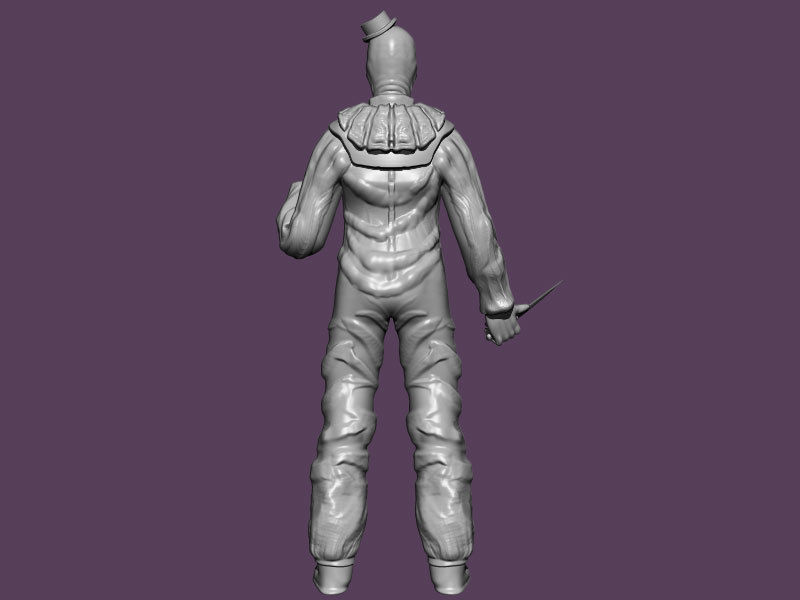 Arty the clown 3D print model_5