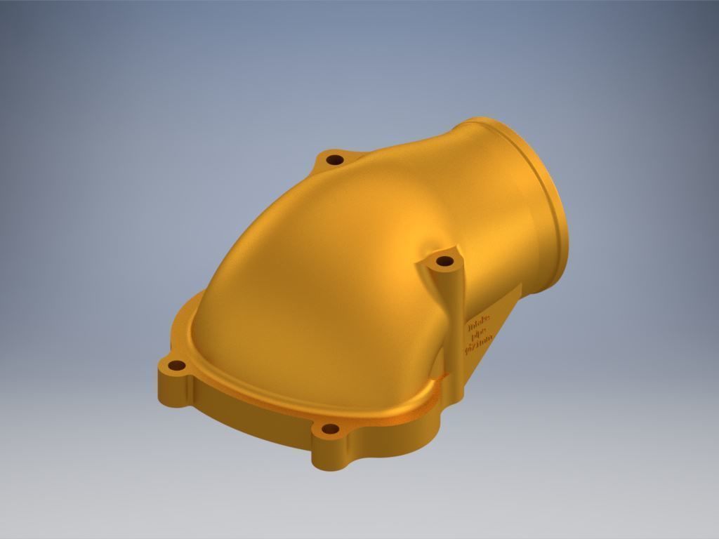 C20xe Powercap 71 mm no fitting RIGHT PIPE 3D print model_4