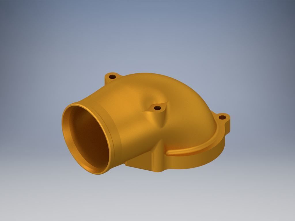 C20xe Powercap 71 mm no fitting RIGHT PIPE 3D print model_3