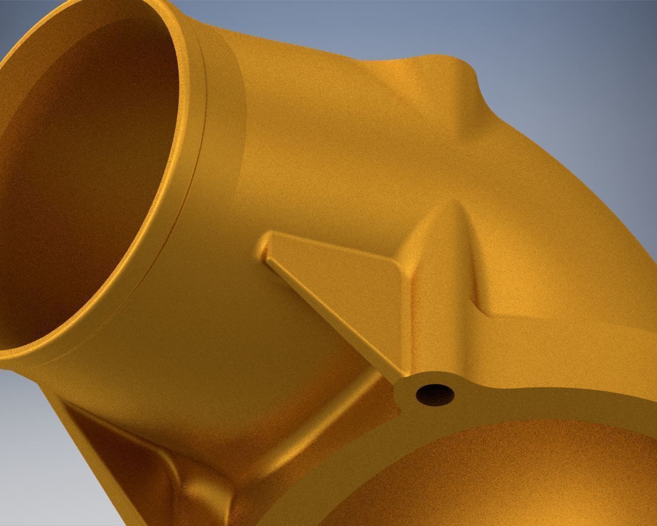 C20xe Powercap 71 mm no fitting RIGHT PIPE 3D print model_11