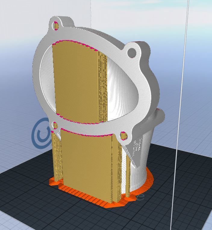 C20xe Powercap 71 mm no fitting RIGHT PIPE 3D print model_10