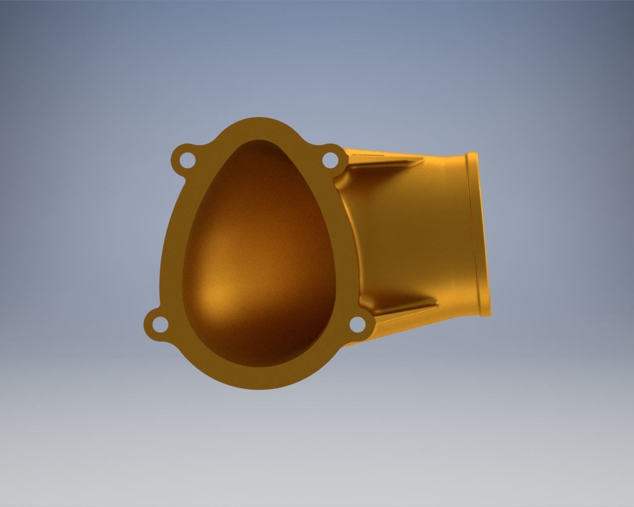 C20xe Powercap 71 mm no fitting RIGHT PIPE 3D print model_7