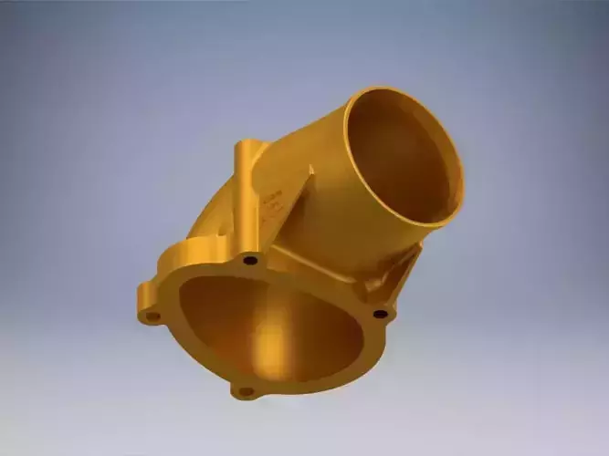 C20xe Powercap 71 mm no fitting RIGHT PIPE 3D print model
