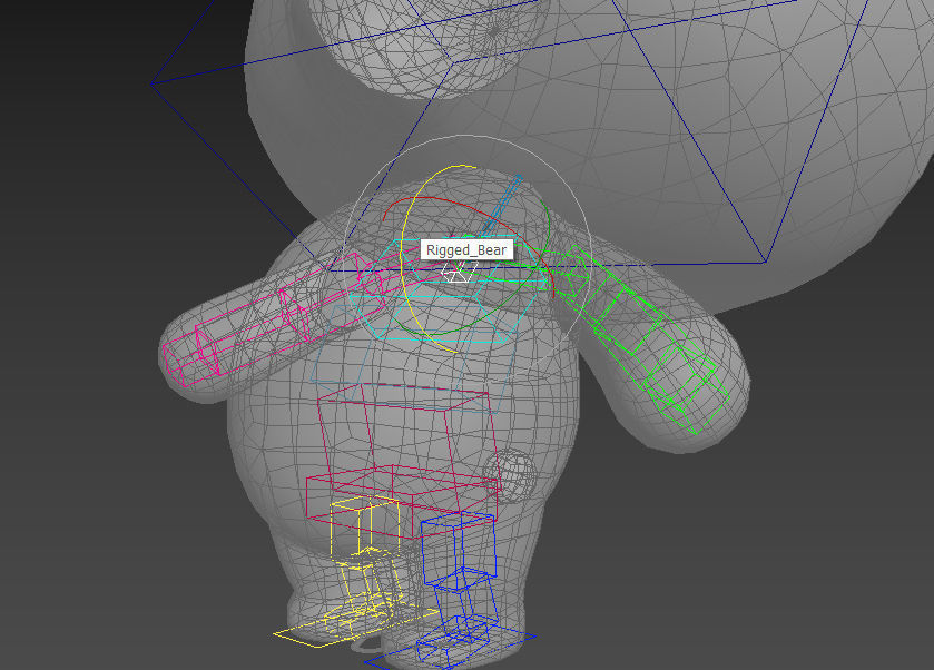 Character038 Rigged Bear 3D model_14