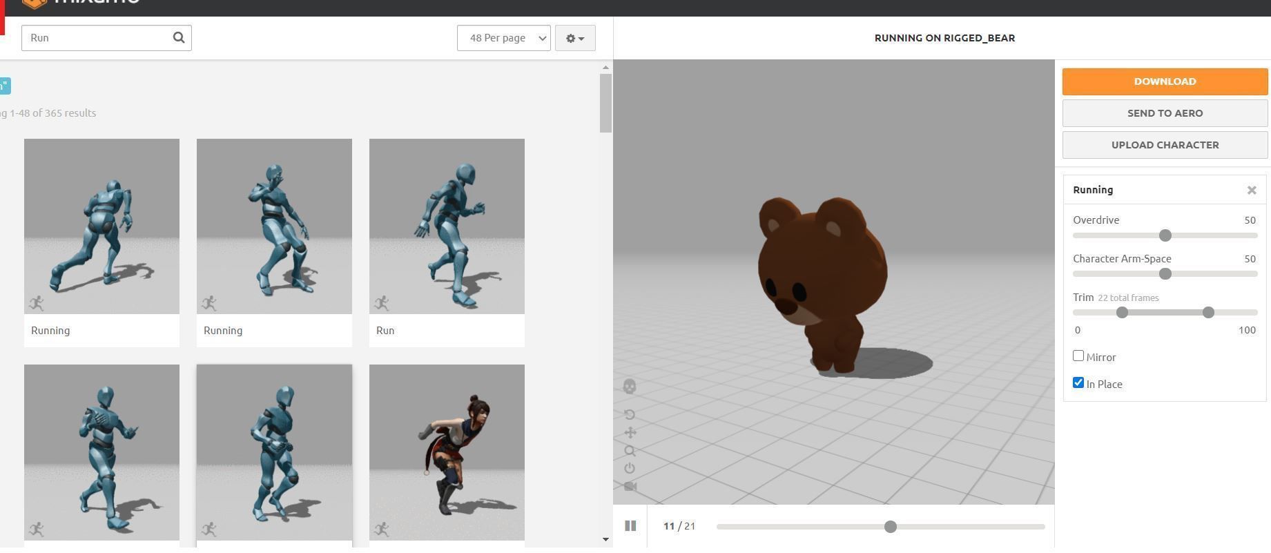 Character038 Rigged Bear 3D model_24