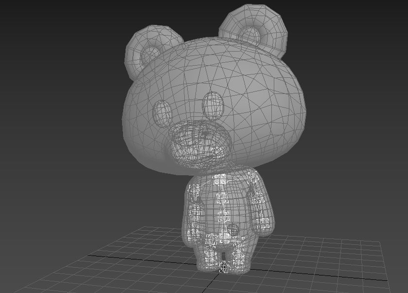 Character038 Rigged Bear 3D model_20