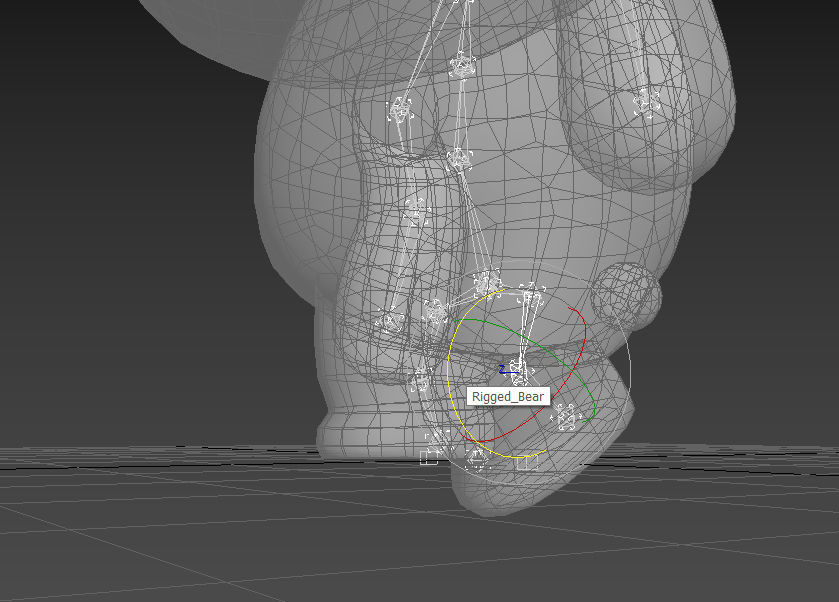 Character038 Rigged Bear 3D model_22