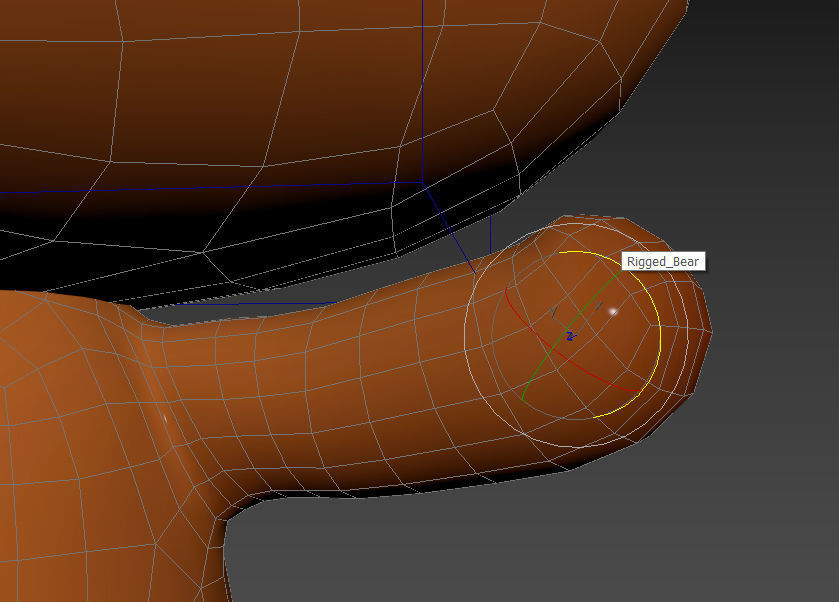 Character038 Rigged Bear 3D model_13