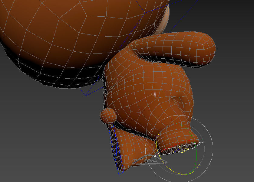 Character038 Rigged Bear 3D model_17