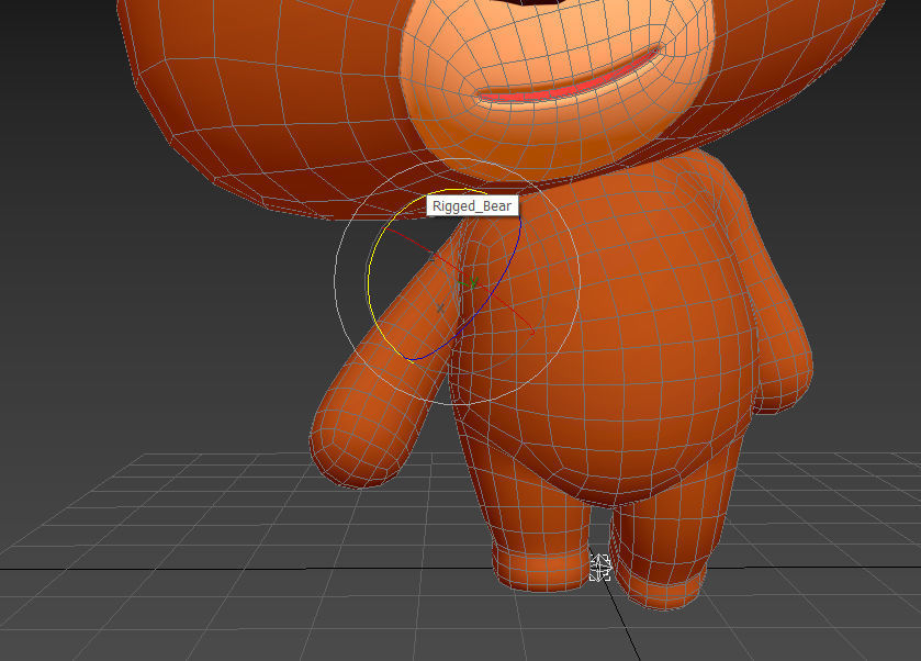 Character038 Rigged Bear 3D model_23