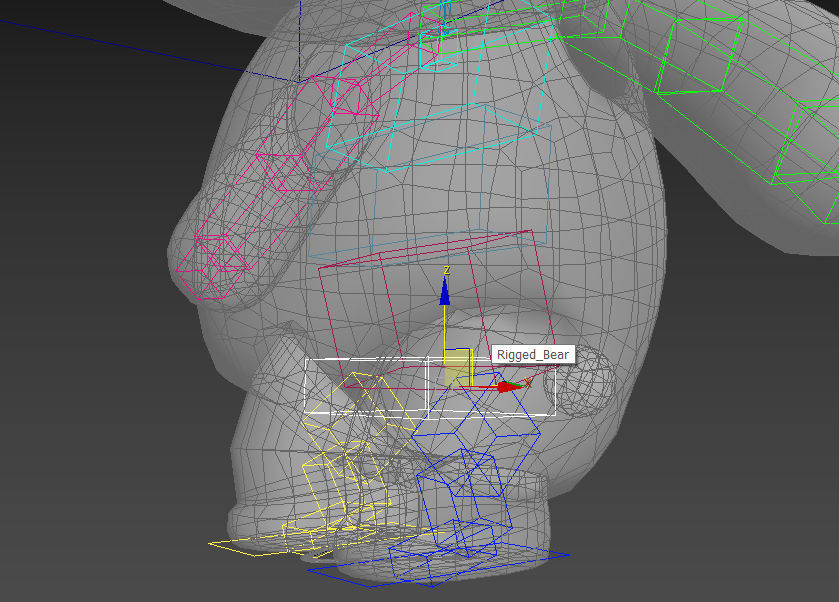 Character038 Rigged Bear 3D model_18