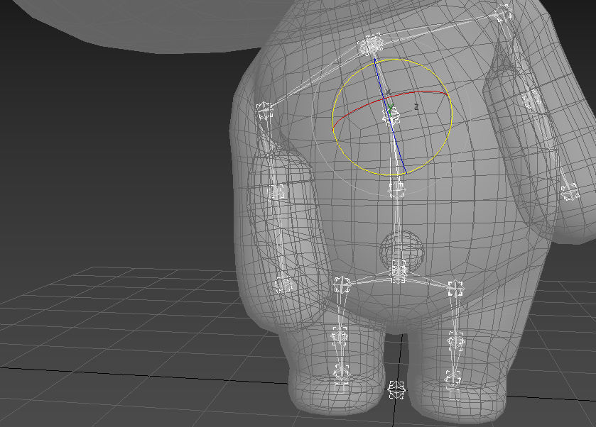 Character038 Rigged Bear 3D model_21