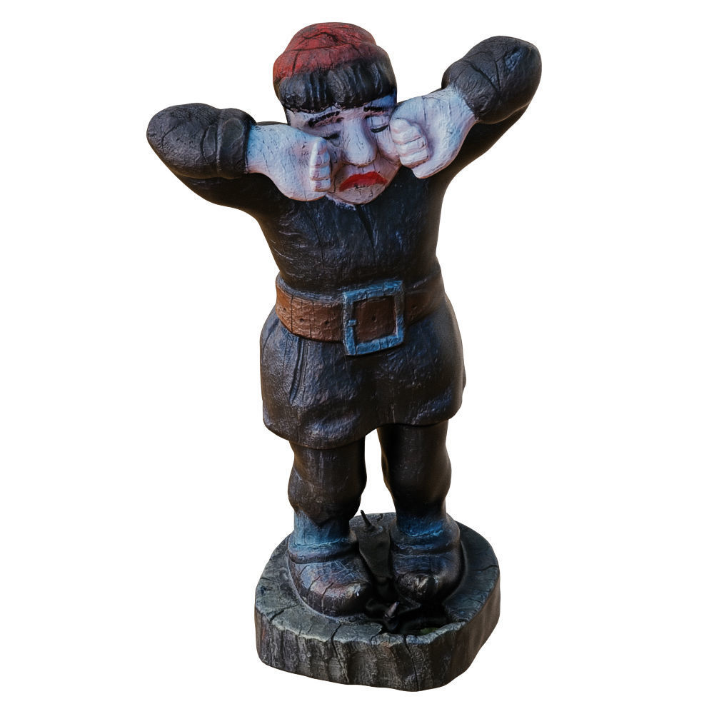 Weeping Gnome Garden Figurine 3D model_1