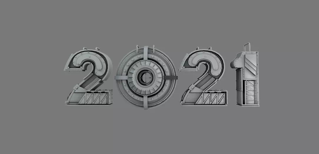 2021 3D MODEL year 3D model_0