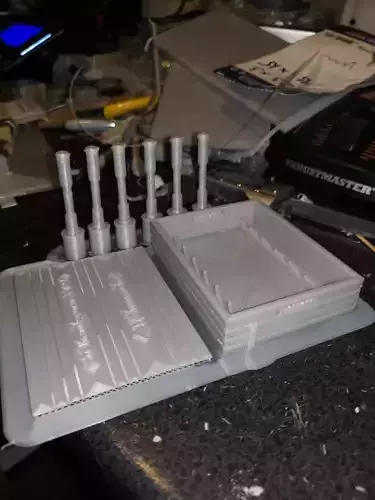 Stielhandgrante M24 with box 3D print model