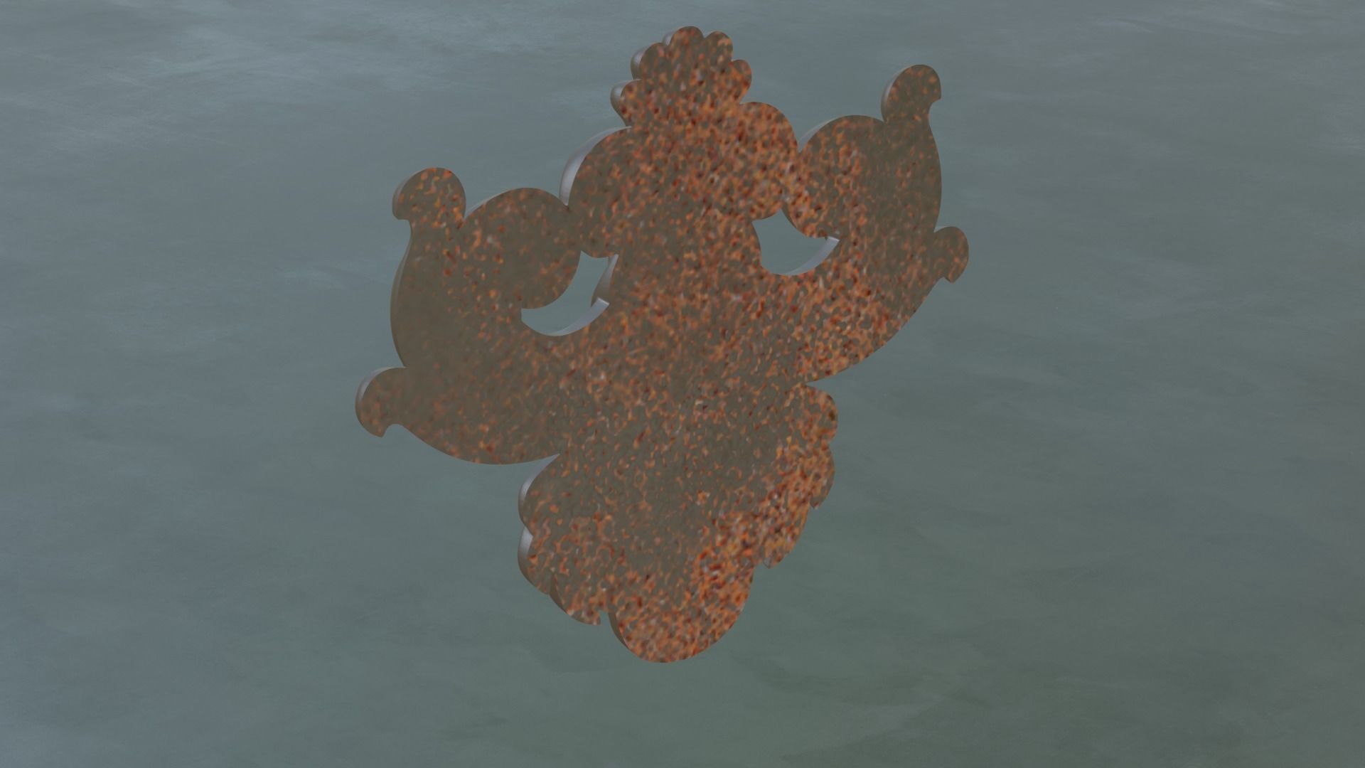 Central Flower Decor 3D print model_3