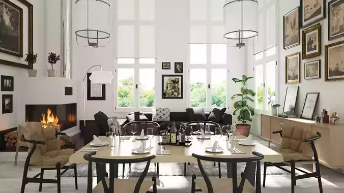 Scene 2 Archinteriors vol 56 3D model