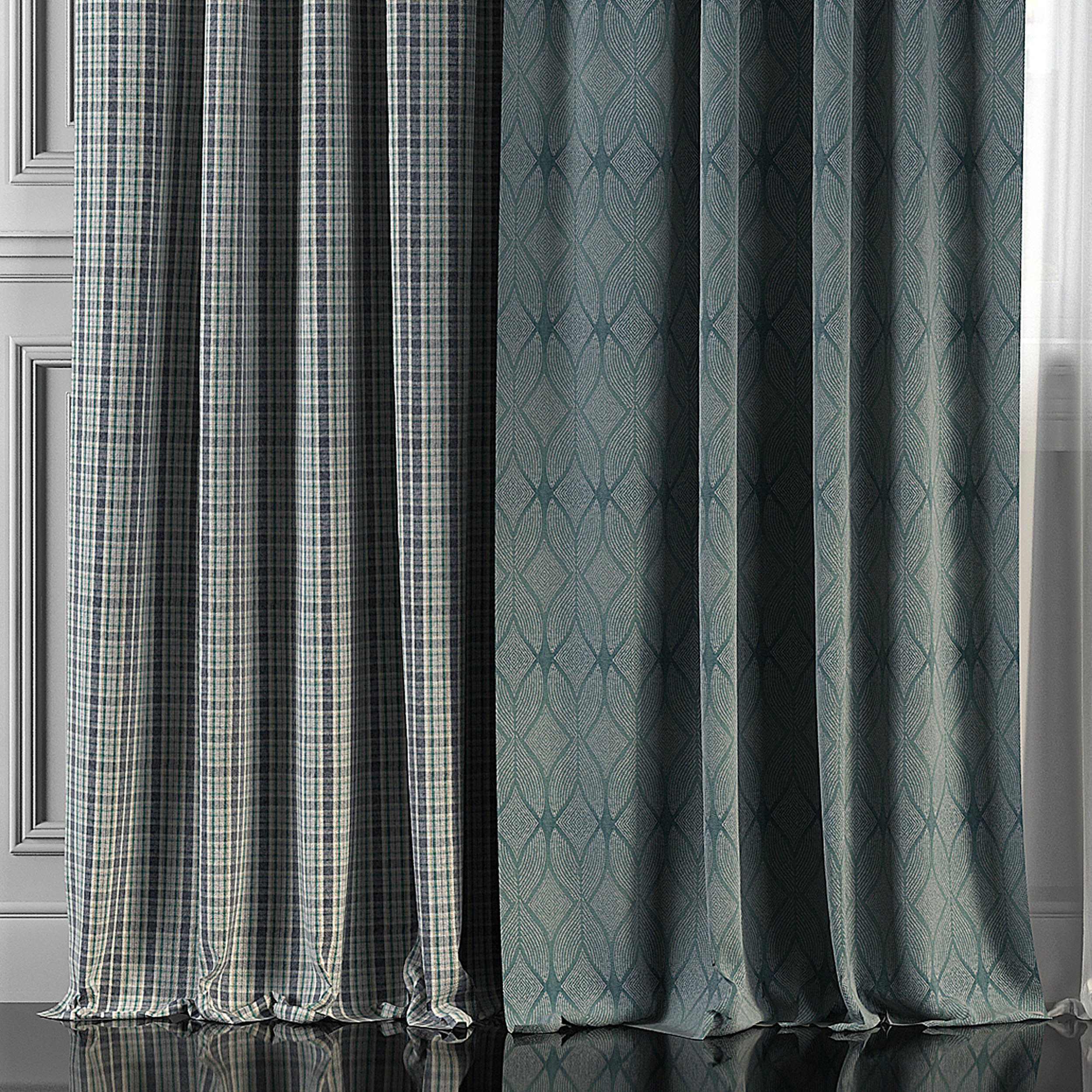 Curtain Set 244 3D model_2