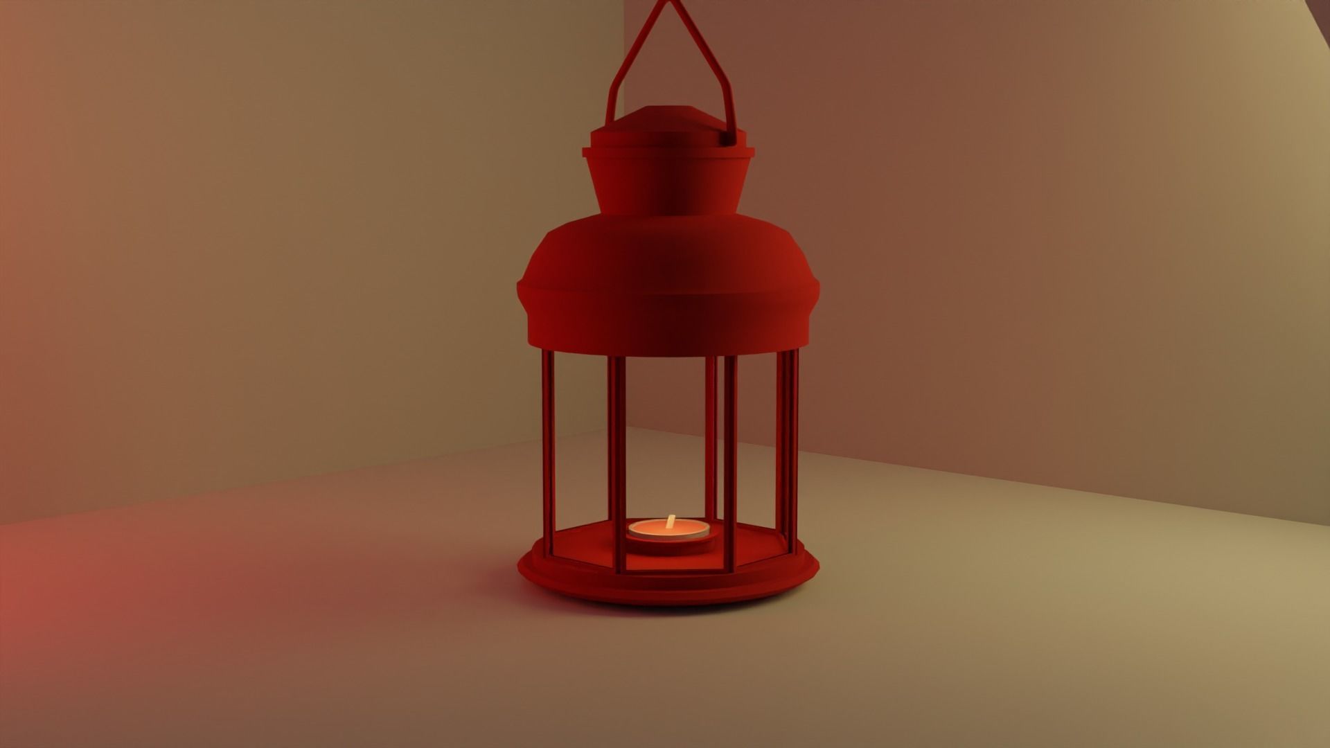 lantern 3D model_1