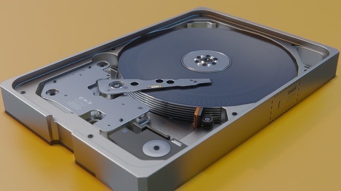 Hard Drive  3D model