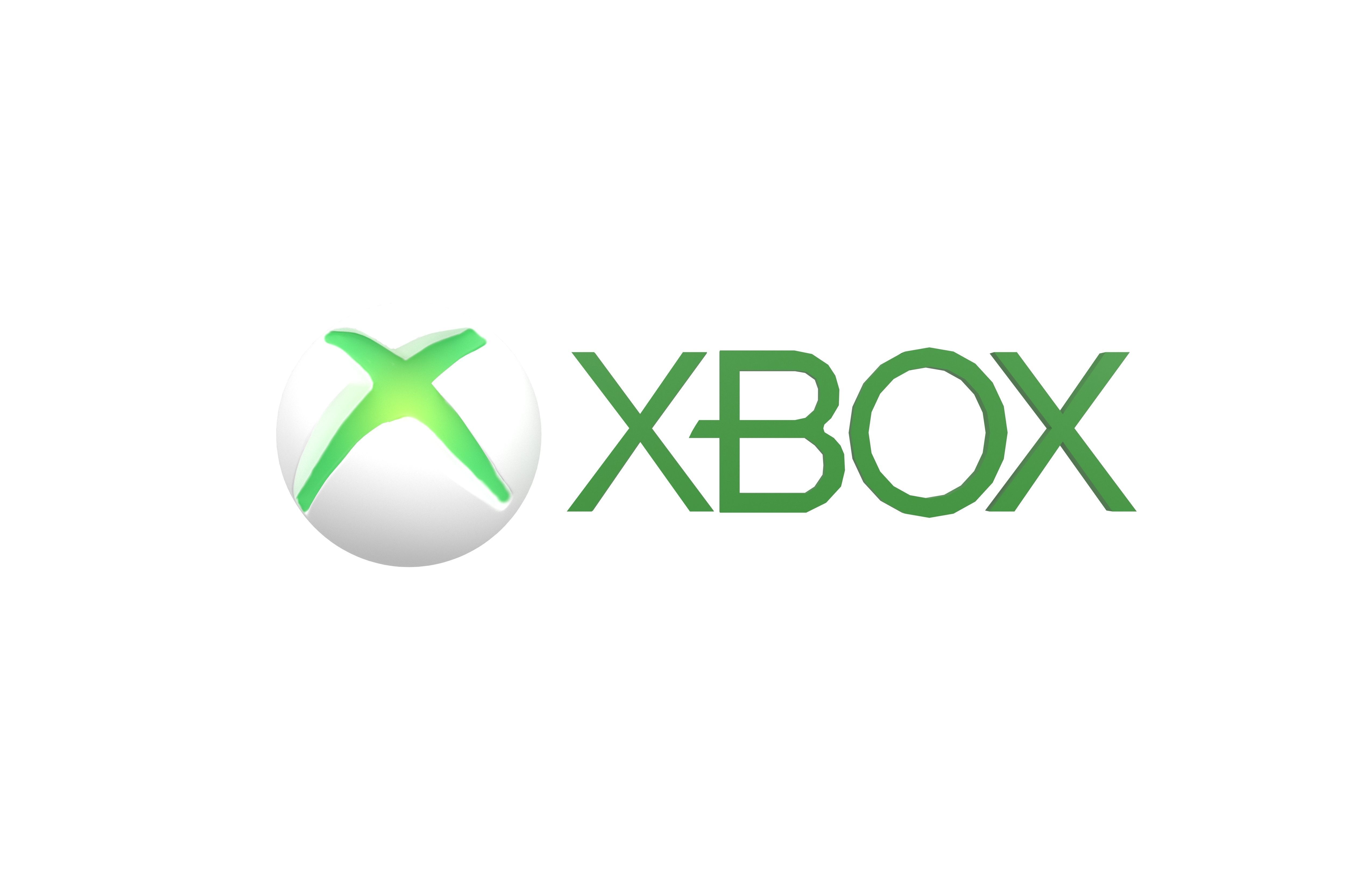 Xbox 2013 Logo v1 001 Free low-poly 3D model_1