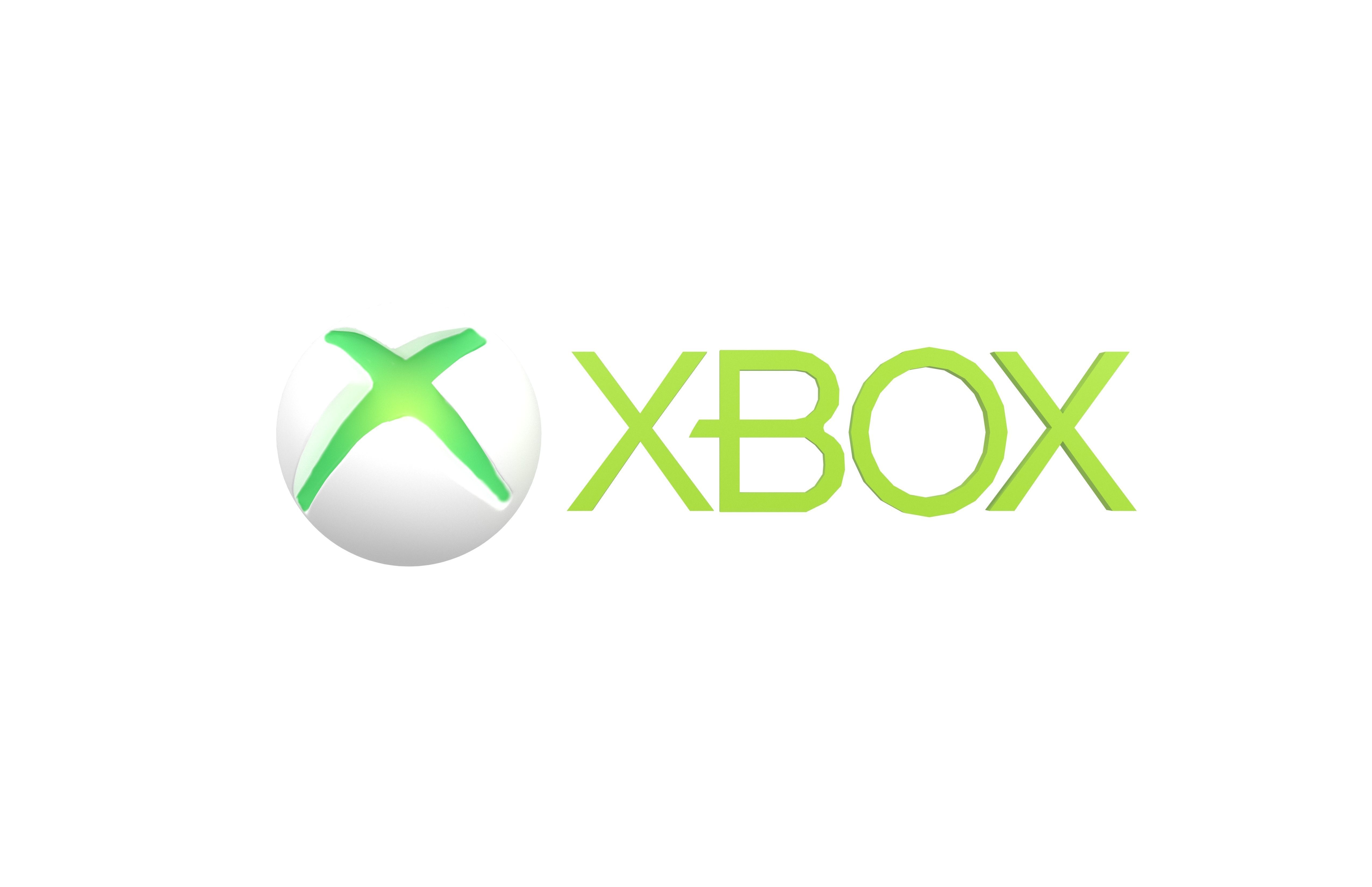 Xbox 2013 Logo v1 002 Free low-poly 3D model_2