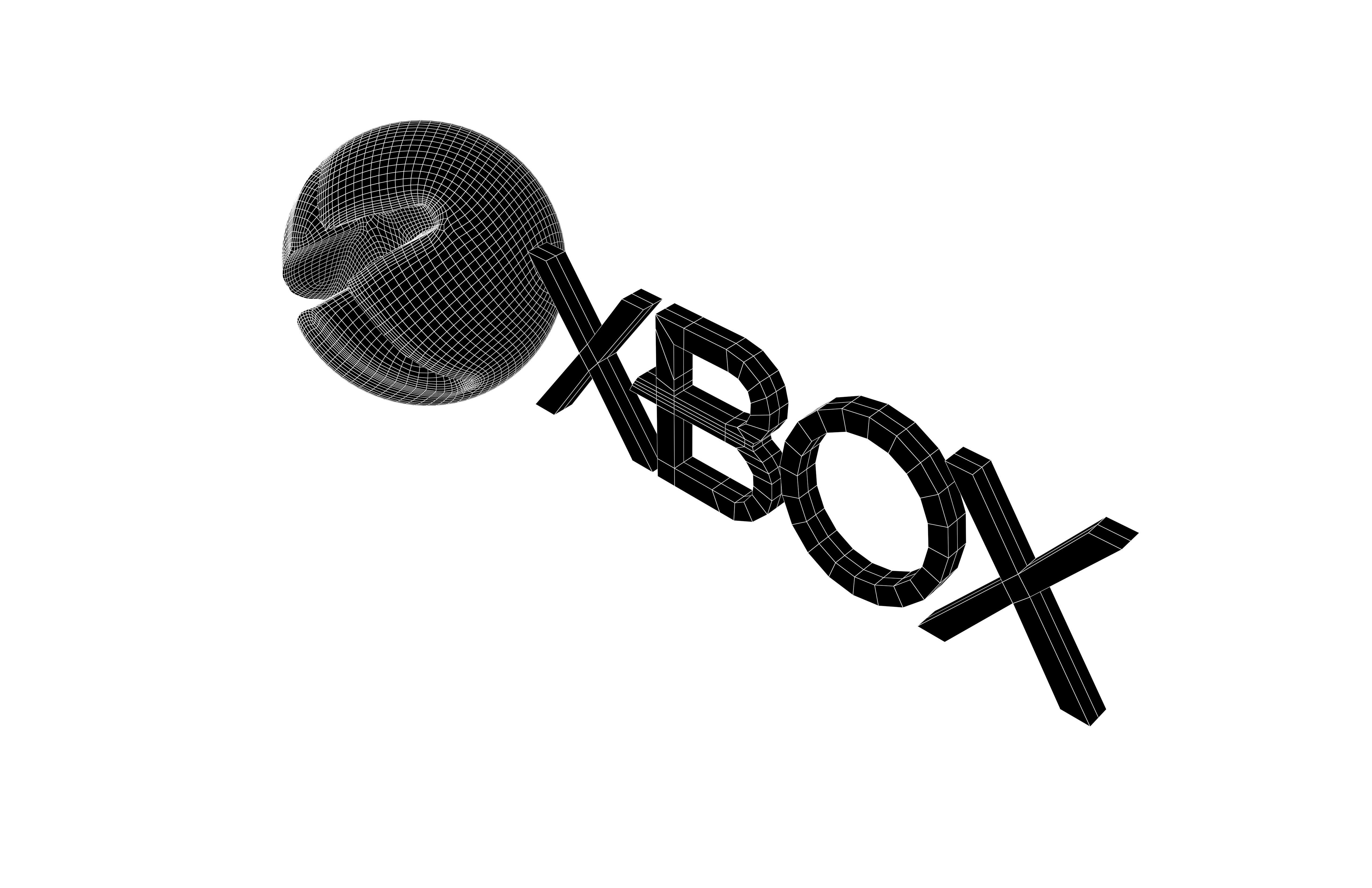 Xbox 2013 Logo v1 004 Free low-poly 3D model_6