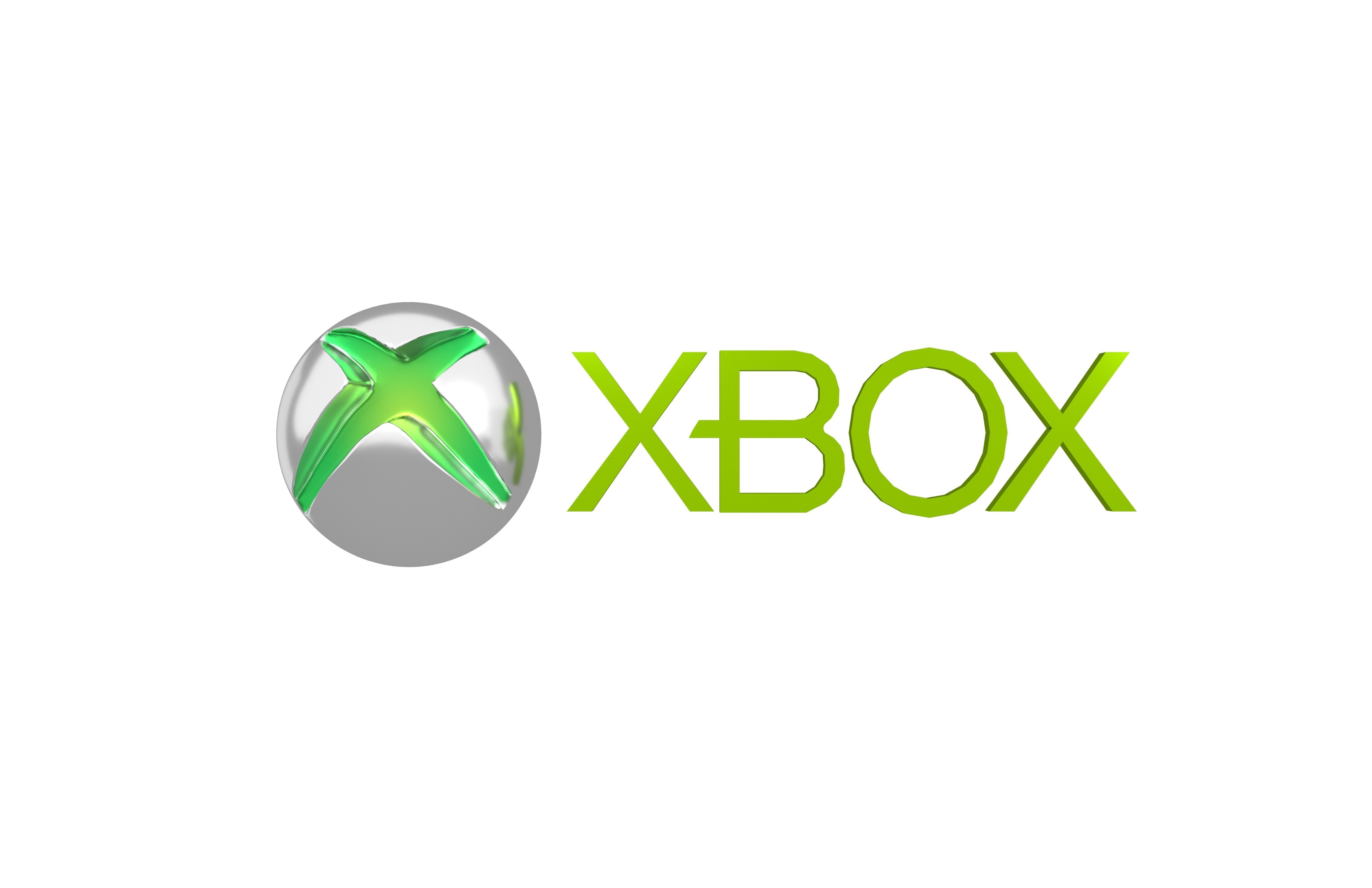 Xbox 2013 Logo v1 005 Free low-poly 3D model_1