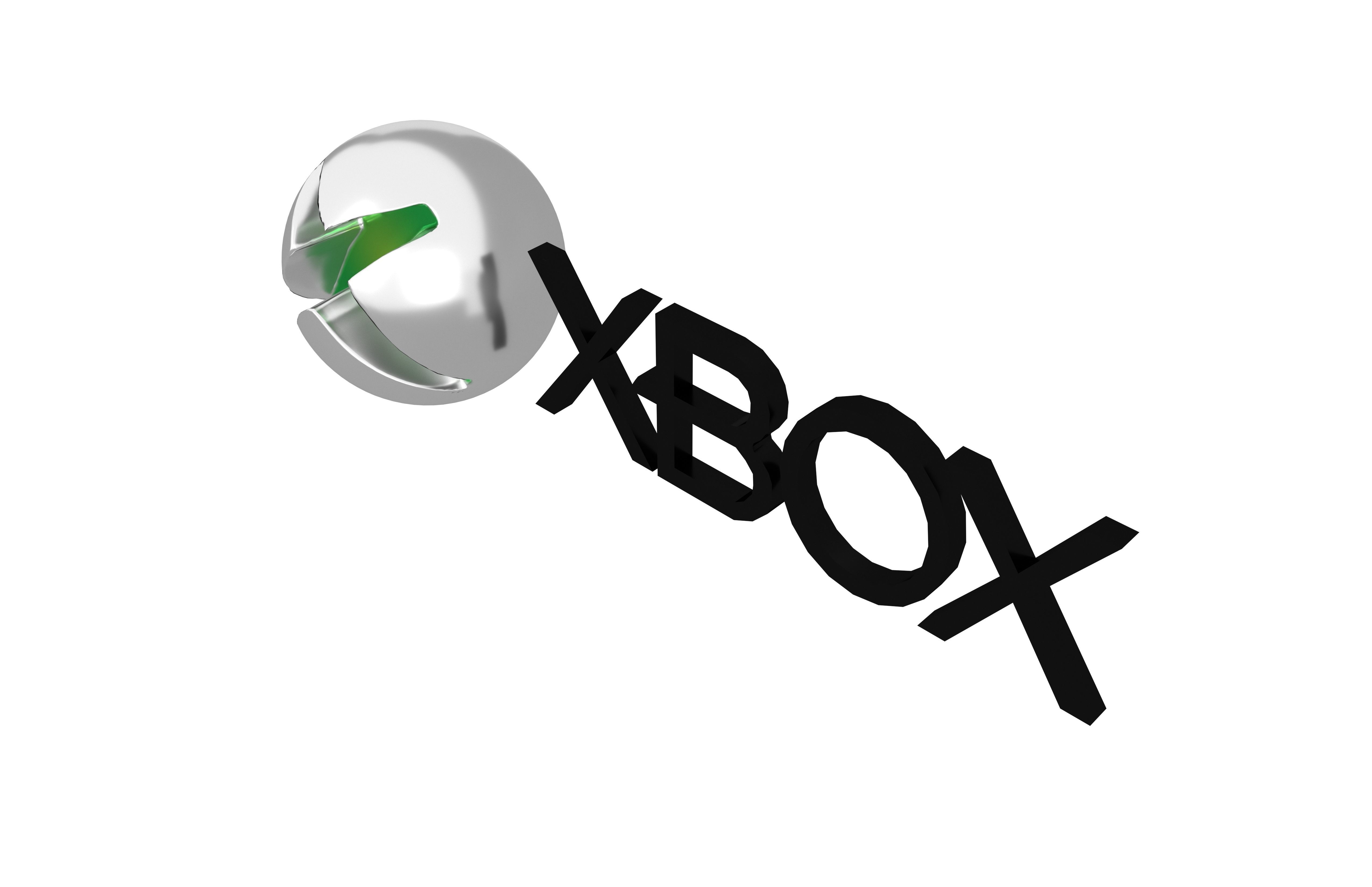 Xbox 2013 Logo v1 006 Free low-poly 3D model_2