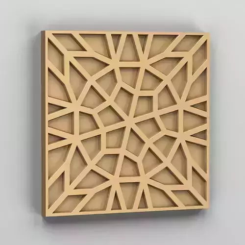 Wall panel 025 3D model