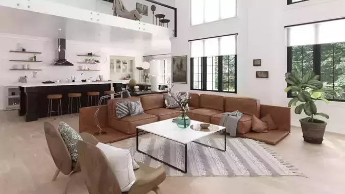 Scene 5 Archinteriors vol 56 3D model