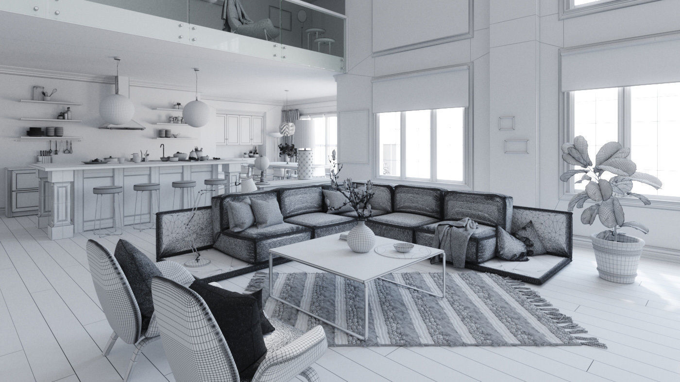 Scene 5 Archinteriors vol 56 3D model_1